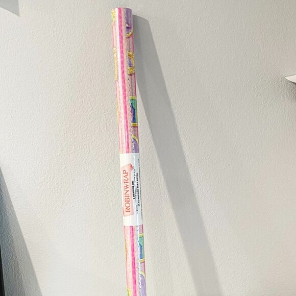 Robinwrap Victorian Fancy Duo Gift Wrapping Paper High Button Shoe 2 Sheets Roll - Picture 2 of 8